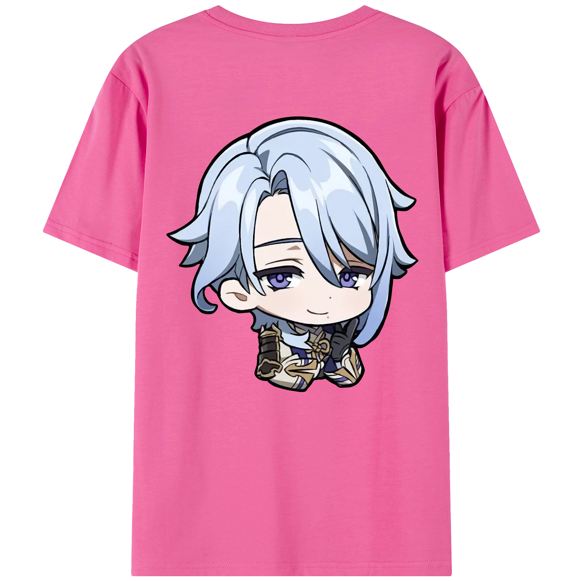 げんし神 神里綾人 かみさとあやと genshin Kamisato Ayato レディース半袖Tシャツ(バックプリント)